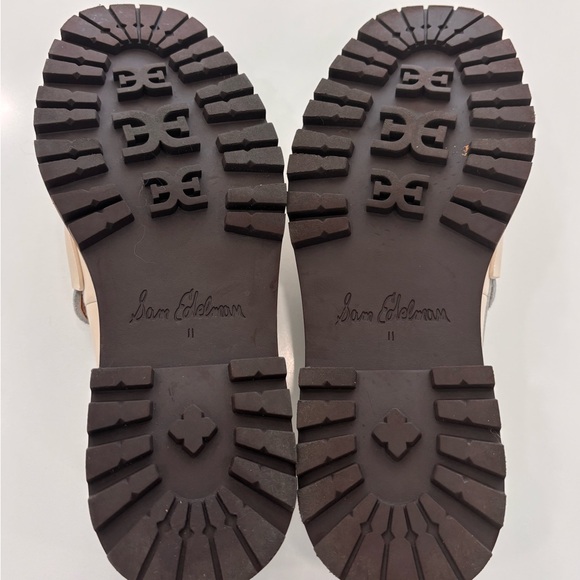 Sam Edelman Cream Laurs Loafers with Gold Buckle Women’s Size 11 - Picture 6 of 6